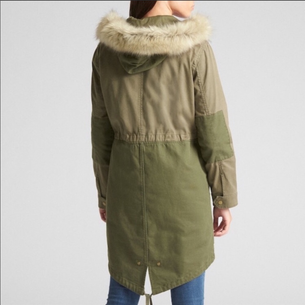GAP 2 in 1 parka M - Picture 2 of 8